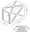 bike locker diagram